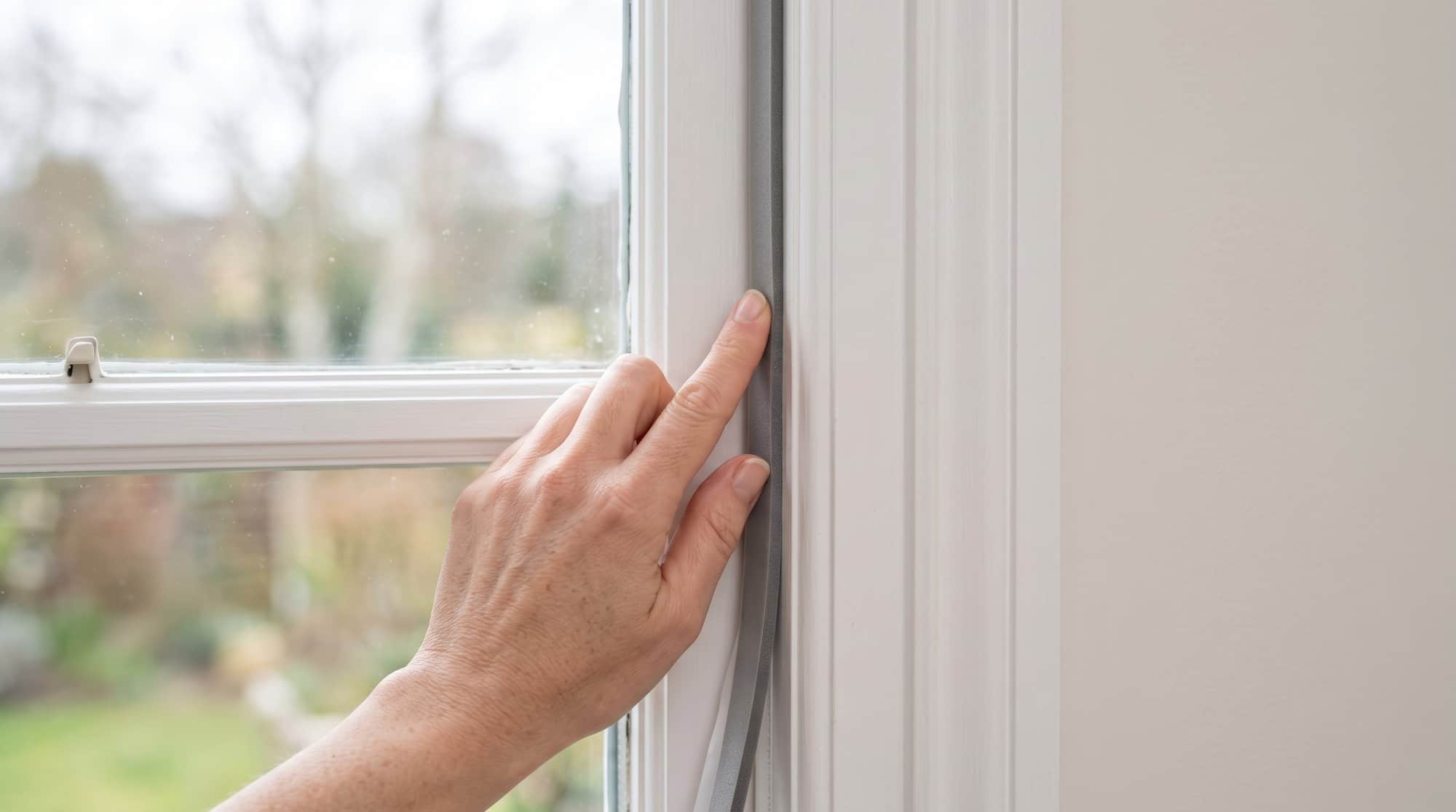 como arreglar una ventana con fugas de aire